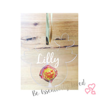 Personalised Reindeer Bauble / Lollipop Holder