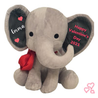 Happy Valentine’s Day Keepsake Elephant