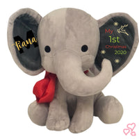 Christmas Keepsake Personalised Elephants