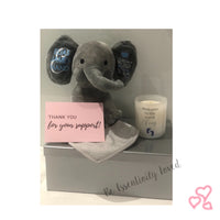 Keepsake Birth Announcement Elephant